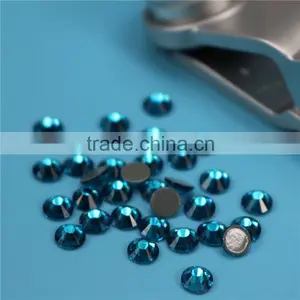 Top Quality Wholesale Light Sapphire Flatback Hotfix Crystal Stone for Jewelry thumbnail-1