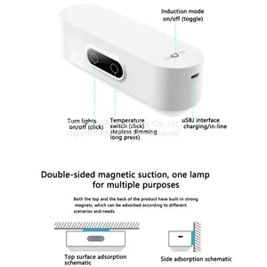 LED Bedside Wall Reading Lamp Eye Protected 3 Modes Lighting Brightness Adjustable LED Desk Lamp For Study USB Rechargeable Lamp thumbnail-4