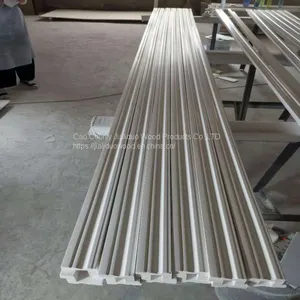 Manufacture Directly Poplar Wood Shutter Composites Components/ Paulownia Real Wood Shutter Components thumbnail-2