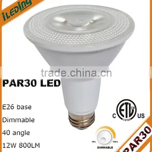 12W (60W Equivalent)800LM ETL Approved PAR30 LED thumbnail-1