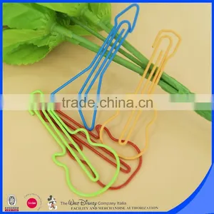 Customized Color Plastic Guitar Shape Paper Clip thumbnail-6