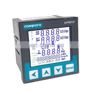 Smart Power Consumption Meter 3 Phase Multifunction Panel Meter Rs485 thumbnail-1