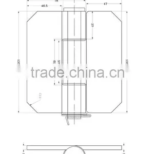 01506 Trailer,truck,van Body Hinges With High Quality thumbnail-6