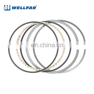 Wellfar High Quality Nitriding and Alloy 71mm Piston Rings Set For Kia Engine Preid thumbnail-3