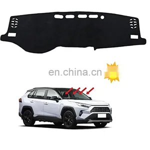 New Design Luxury High Quality OEM Wholesale Left RIght Hand Leather Car Dashboard Mat Cover for Toyota RAV4 2019 2020 2021 2022 thumbnail-3