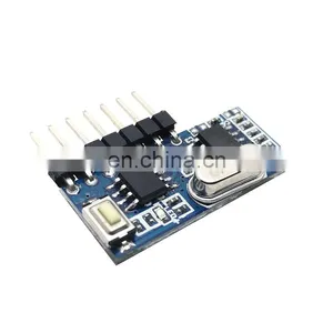 433RF Receiving Module 4-channel High-level Signal Learning Decoding Receiving Circuit Board thumbnail-1