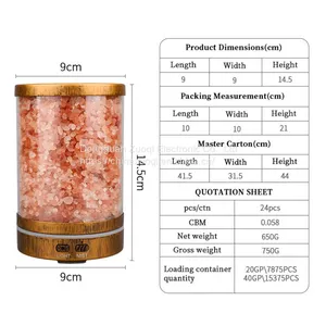 120ml Mineral Salt Mini Household Essential Oil Aroma Diffuser thumbnail-3