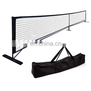Custom Wholesale Outdoor Pickleball Net for Outdoor and Indoor 22 Feet Net With Steel Portable thumbnail-1