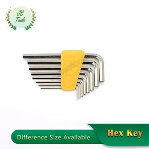L Shape Imperial Hex Key Set Extra Long Metric Ball Point Hex Allen Key L-Keys Wrenches Allan Alan thumbnail-1