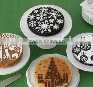 High Quality Cake Decorating Plastic Cake Stencil thumbnail-2