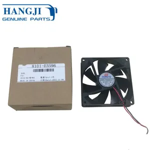 Passenger Bus Parts Air Conditioner System 12v 24v Bus Fan 8101-03596 Original Radiator Fan for Chinese Bus thumbnail-1