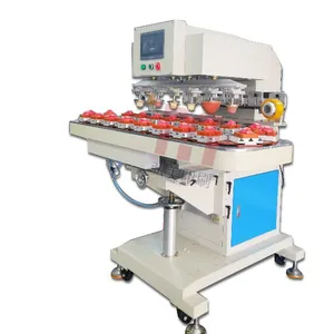 Hongmei 868SCF Six-color Rotary Pad Printing Machine 20 Stations to Improve Production Efficiency thumbnail-1