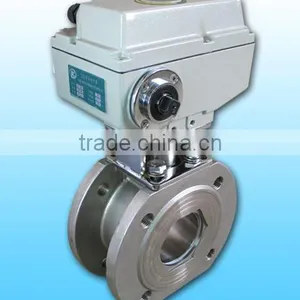 KLD1500 2-way Flanged Electronic Ball Valve for Automatic Control,water Treatment, Process Control, Industrial Automation thumbnail-1