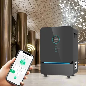 Commercial Grade Wall Mounted Scent System Aluminum Alloy Smart App Waterless Essential Oil Diffuser thumbnail-5