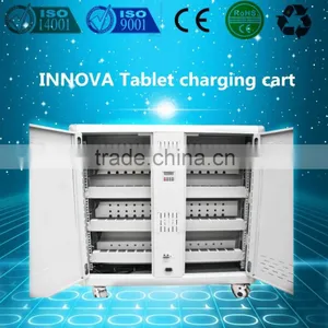 Storage Cart&charging Cart Ipad Laptop Tablet Charging Cart Charging Locking thumbnail-1
