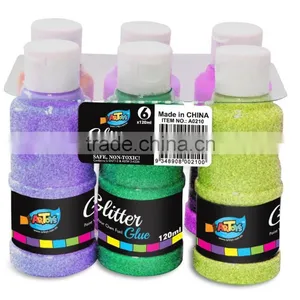 2015 New 6ct 3d Glitter Glue thumbnail-1