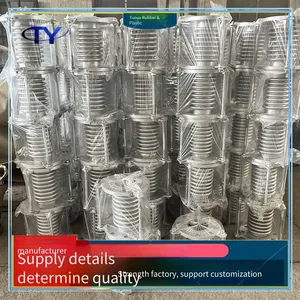 Steel Wire Braided Hose for Pulverized Coal in Flue Gas Ducts, Used in Power Plant and Chemical Pipelines, Corrosion-resistant, Bellows Compensator thumbnail-1