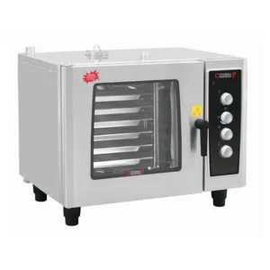 Mechanical Gas Combi Oven With Trolley Stainless Steel Commercial Cooking Equipment thumbnail-3