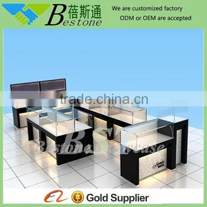 Wood Watch Kiosk Design, Watch Wooden Furniture Showcase Stand thumbnail-1