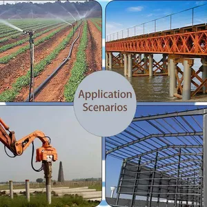 Factory Direct In Stock Q235B ERW Round Pipe 32mm OD 2.3mm Wall MTC For Greenhouse Support Frame thumbnail-5