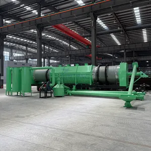 Large Capacity Rice Husk Rotary Carbonization Machine EPC thumbnail-1