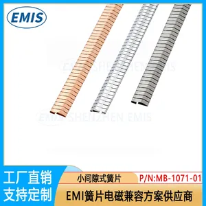 Becu EMI Strip Low Profile Hook-on Becu Gasket EMI Spring Becu Contacts Spring EMI Strip Professional Factory thumbnail-1