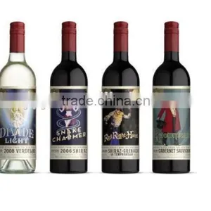 Cutom Design Printing Label Sticker for Wine Bottle With Logo thumbnail-2