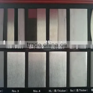 304 Cold Rolled Stainless Steel Sheet Hairline Stainless Steel 304 Sheet/No.4 Satin Finish/no. 4 Brushed Finish Stainless Steel thumbnail-1