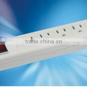 Guangzhou Factory ul Approvals 5 Outlet Power Strip/ Individual Switch thumbnail-1