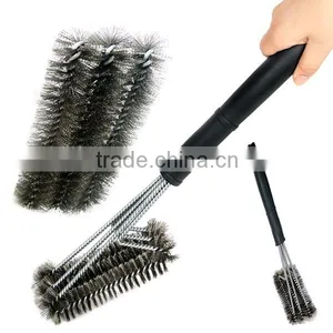 LatestTop Rank 18' Stainless Steel Wire BBQ Grill Brush Barbecue Grill Brush With Long Handle Cleaning Brush thumbnail-6