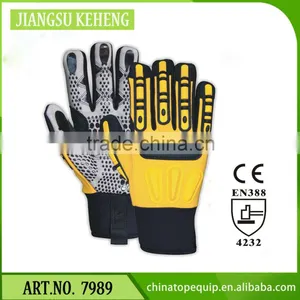 Impact Proof Multi Functional Oil Resistant Impact Resistent Gloves thumbnail-1