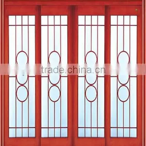Solid Wood Sliding Doors for Bathroom S76 thumbnail-1