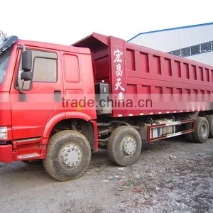 Reasonable Price Used Good Condition Dump Truck Howo 40t 2013YOM for Cheap Sale in Shanghai thumbnail-2