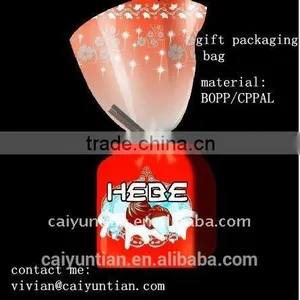 Christmas Plastic Bags for Gift Packaging thumbnail-1