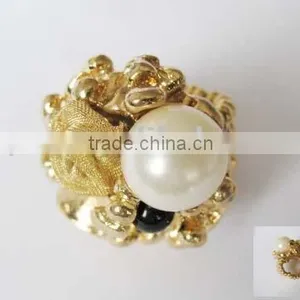 RP0510 Fashion Pearl Ring thumbnail-1