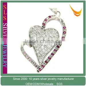 Silver om Pendant thumbnail-1