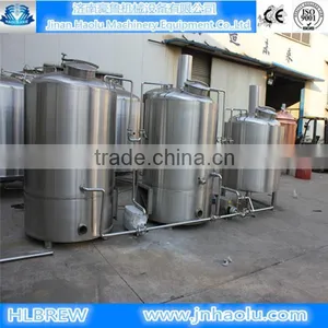 Commecial Beer Brewery Equipment,China Made Beer Fermenting System thumbnail-1