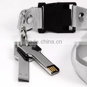 Hot Item, Silver Metal Key Chain USB With Keyring Quality Choice thumbnail-5