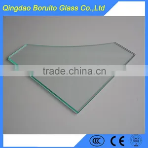 6mm Pentagonal Bathroom Corner Shelf Glass thumbnail-6