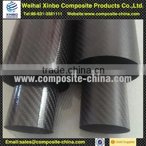 100%Carbon Fiber Products,3K Carbon Fiber Tube thumbnail-1