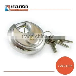 Taiwan Waterproof Small Stainless Steel Round Discus Padlock thumbnail-2