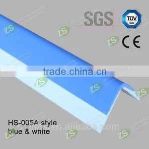 49mm Width L Shape PVC Hospital Wall Corner Guard thumbnail-2