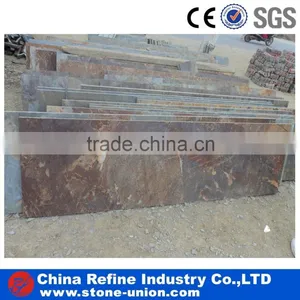 Rusty Slate Stone Slabs/Slate Flooring Tiles/Slate Rusty Slabs For Sale thumbnail-2