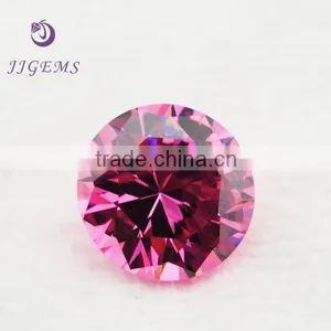 Round Ruby Factory Prices Loose Synthetic 5# Ruby Gemstone Prices thumbnail-4