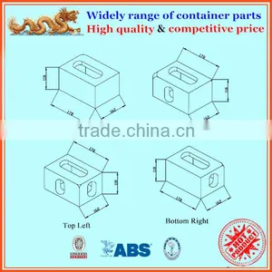 Primer Coating 20ft 40ft Container Corner Blocks thumbnail-5