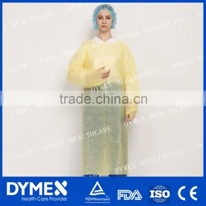 AAMI Level 3 Thumb up Anti Fluid Impervious Gown With Open Back thumbnail-1