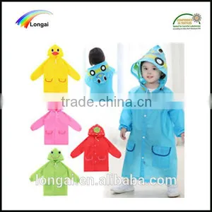 2016 Summer Waterproof Durable Animal Kids Raincoat thumbnail-3