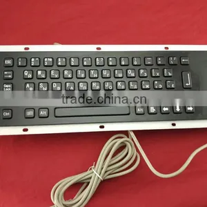 Usual Metal Keyboard With Russian Layout thumbnail-2