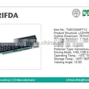 Small Size 7 Segment Rs232 Lcd Display Module thumbnail-2