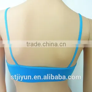 High Quality Wholesale Blue Seamless Teenage Girl Bra And Underwear thumbnail-2
